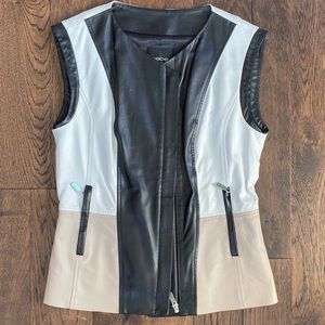 NWOT Bebe Leather Vest